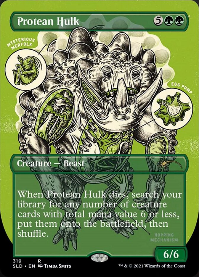 Protean Hulk (Borderless Foil Etched) [Secret Lair Drop Series] 