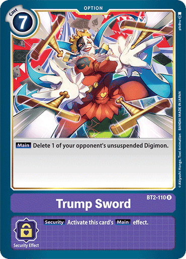 Trump Sword [BT2-110] [Release Special Booster Ver.1.0] 