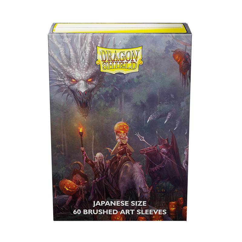 Dragon Shield: Japanese Size 60ct Brushed Art Sleeves - Halloween (2022)