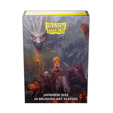 Dragon Shield: Japanese Size 60ct Brushed Art Sleeves - Halloween (2022) 