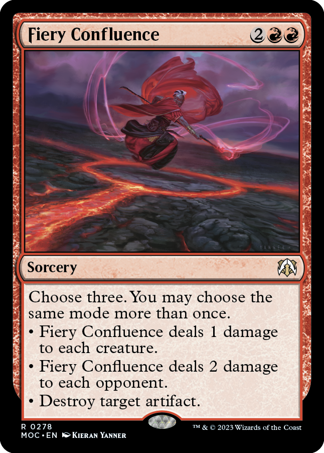 Fiery Confluence [March of the Machine Commander] 