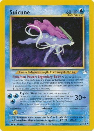Suicune (27/64) [Neo Revelation Unlimited] 
