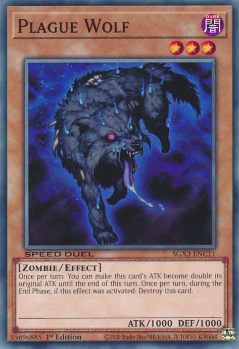 Plague Wolf [SGX3-ENC11] Common 