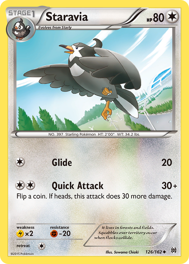 Staravia (126/162) [XY:BREAKthrough] 