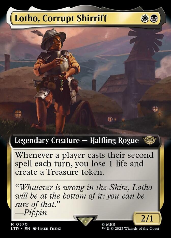 Lotho, Corrupt Shirriff (Extended Art) [The Lord of the Rings: Tales of Middle-Earth] 