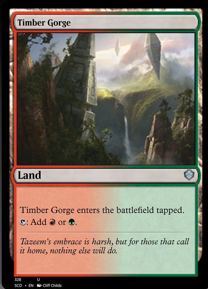 Timber Gorge [Starter Commander Decks] 