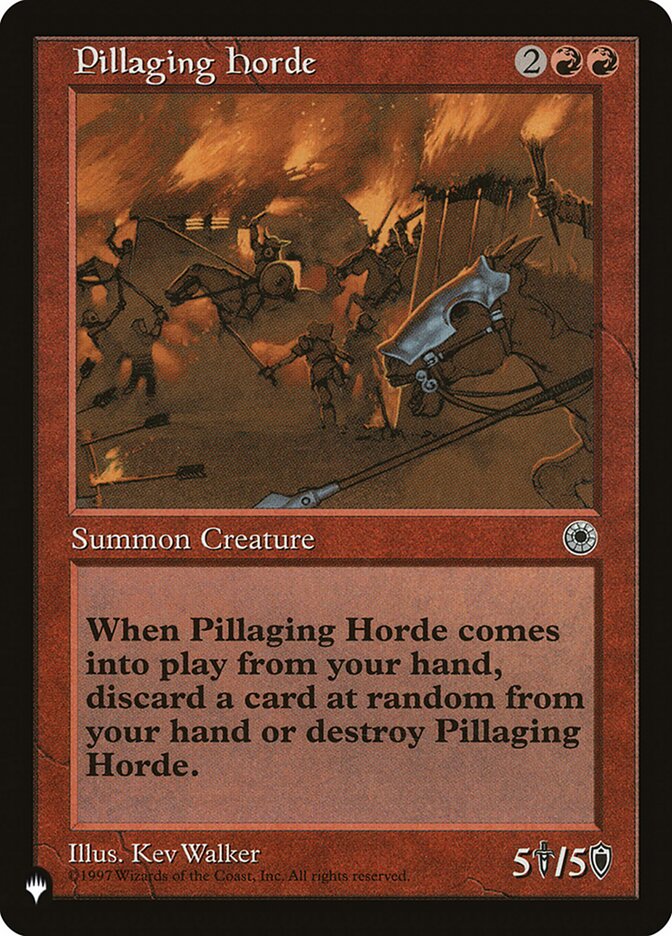 Pillaging Horde [The List] 