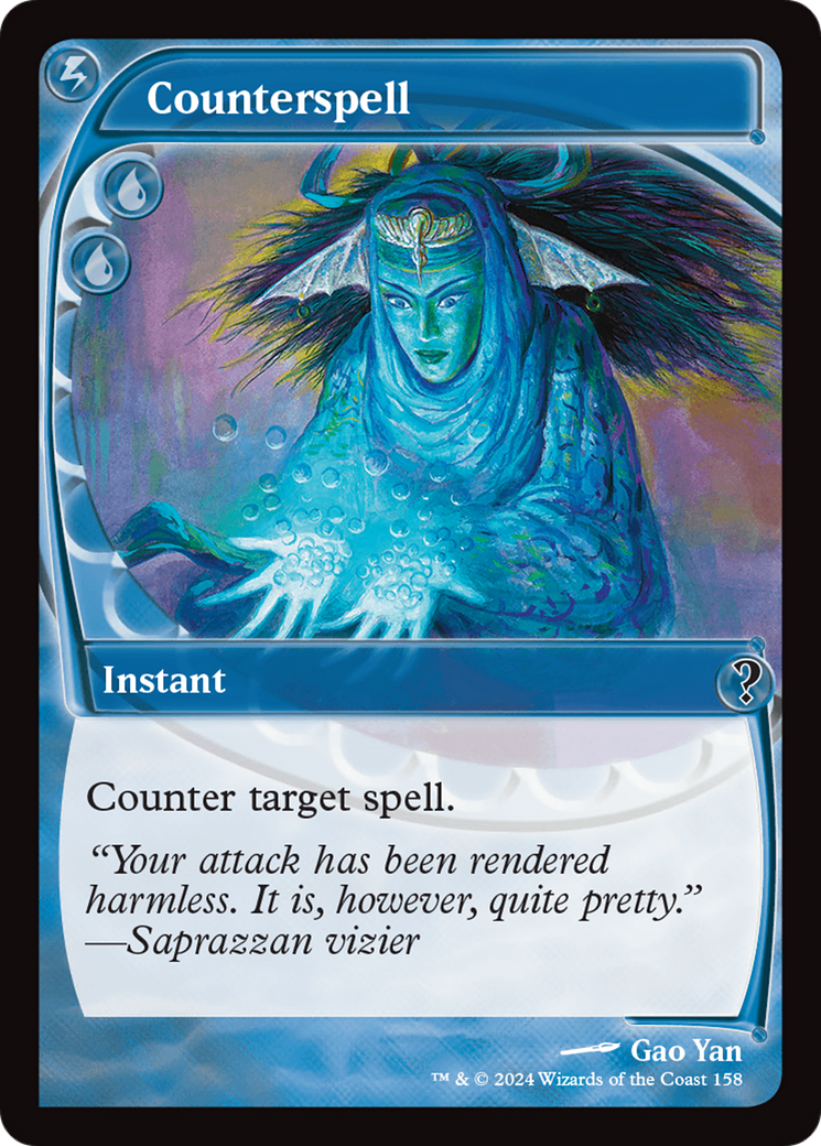 Counterspell (Future Sight) [Mystery Booster 2] 