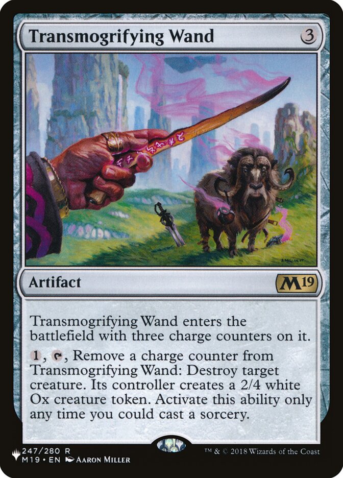 Transmogrifying Wand [The List] 