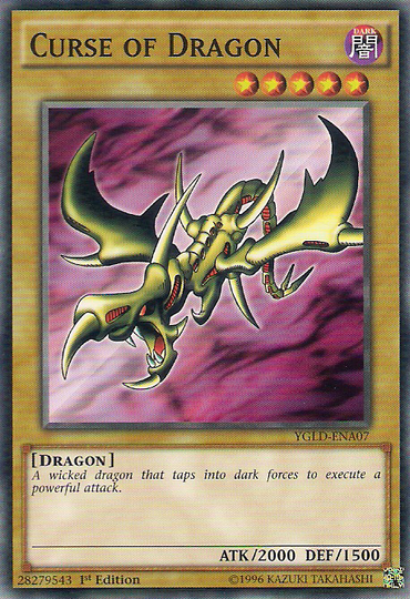 Curse of Dragon [YGLD-ENA07] Common 