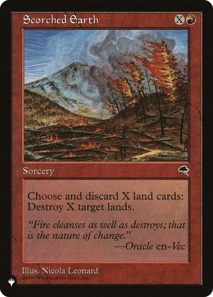 Scorched Earth [The List] 