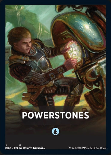 Powerstones Theme Card [The Brothers' War Tokens] 