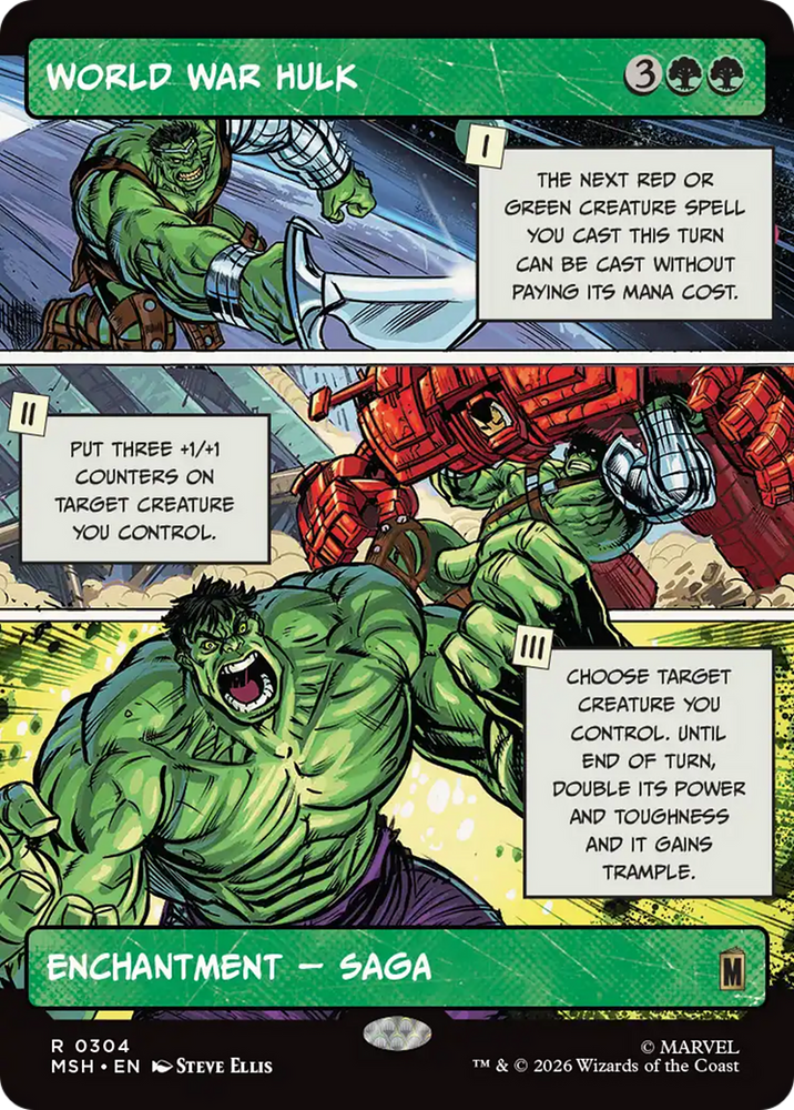 World War Hulk (Borderless) [Marvel Super Heroes]