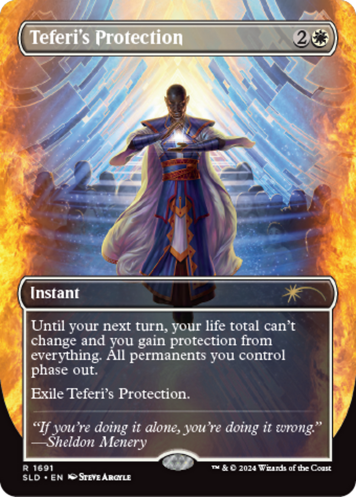 Teferi's Protection (1691) [Secret Lair: Sheldon's Spellbook] 