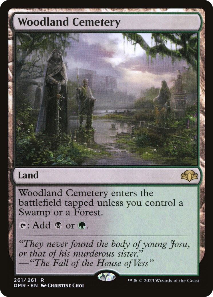 Woodland Cemetery [Dominaria Remastered] 