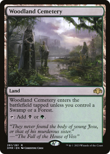 Woodland Cemetery [Dominaria Remastered] 