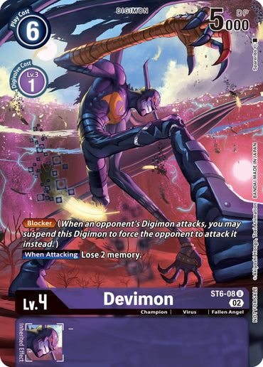 Devimon [ST6-08] (Box Topper) [Dimensional Phase] 