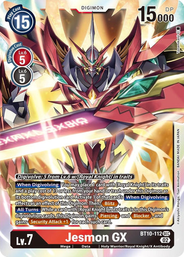 Jesmon GX [BT10-112] [Xros Encounter] 