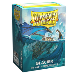 Dragon Shield: Standard 100ct Sleeves - Glacier (Dual Matte) 