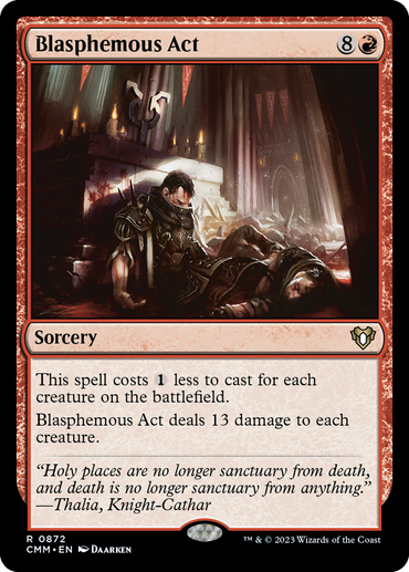 Blasphemous Act [Commander Masters] 