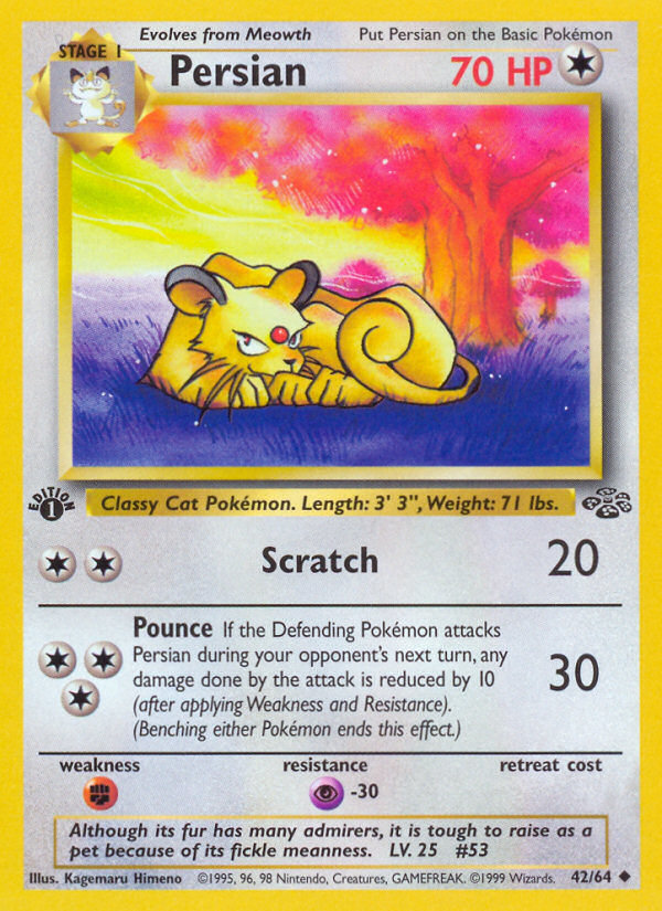 Persian (42/64) [Jungle 1st Edition] 