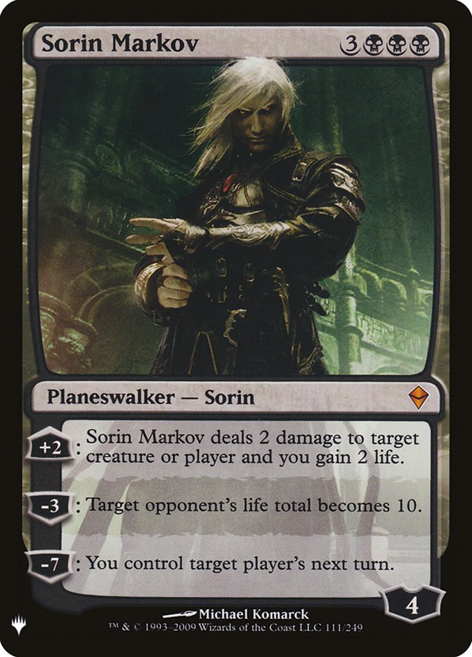 Sorin Markov [Mystery Booster] 