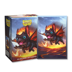 Dragon Shield: Standard 100ct Brushed Art Sleeves - The Wufdragon 