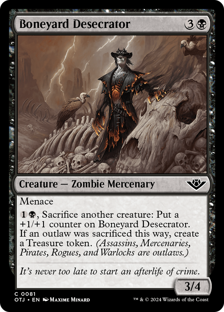 Boneyard Desecrator [Outlaws of Thunder Junction] 