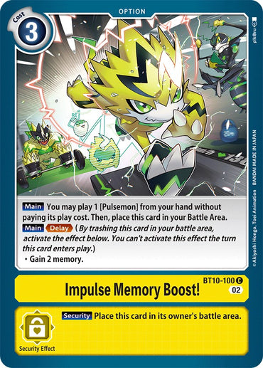 Boost Memory Boost! [BT10-100] [Xros Encounter] 