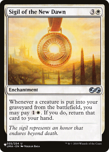 Sigil of the New Dawn [The List Reprints]