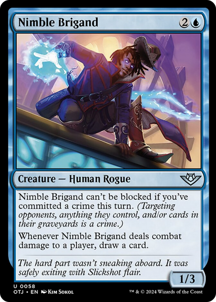 Nimble Brigand [Outlaws of Thunder Junction] 