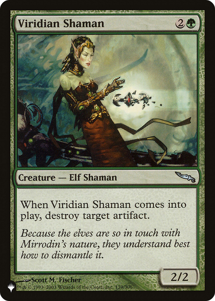 Viridian Shaman [The List Reprints] 