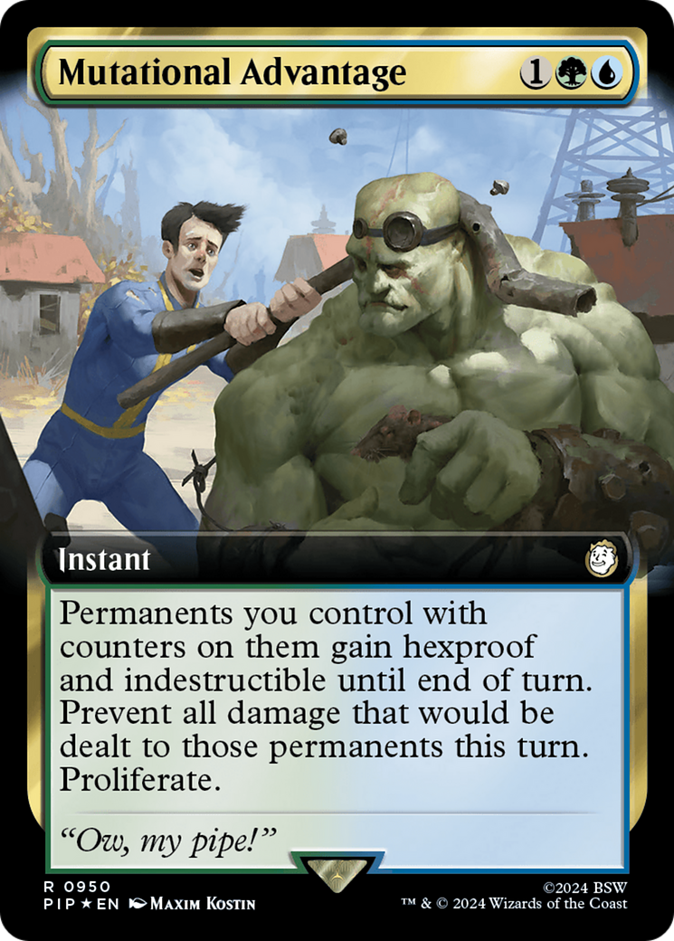 Mutational Advantage (Extended Art) (Surge Foil) [Fallout] 