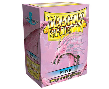 Dragon Shield: Standard 100ct Sleeves - Pink (Classic) (Older Box Art) 