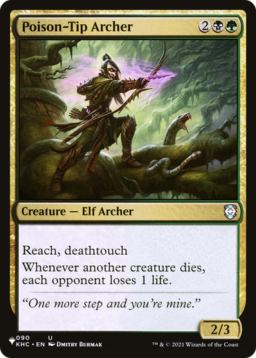 Poison-Tip Archer [The List Reprints] 