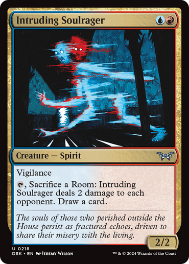 Intruding Soulrager [Duskmourn: House of Horror] 