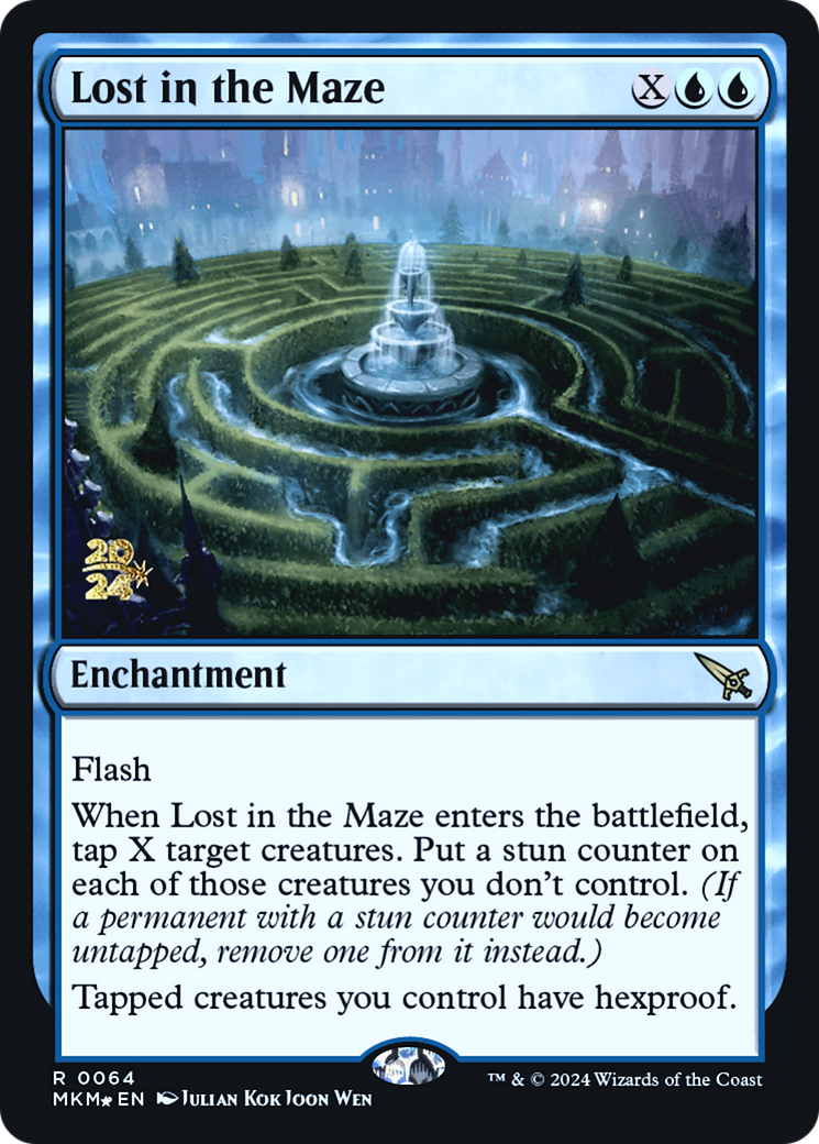 Lost in the Maze [Murders at Karlov Manor Prerelease Promos] 