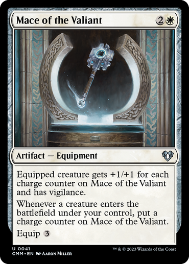 Mace of the Valiant [Commander Masters] 