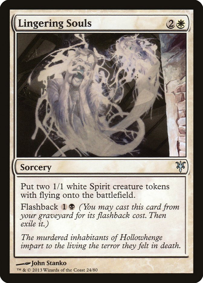 Lingering Souls [Duel Decks: Sorin vs. Tibalt] 