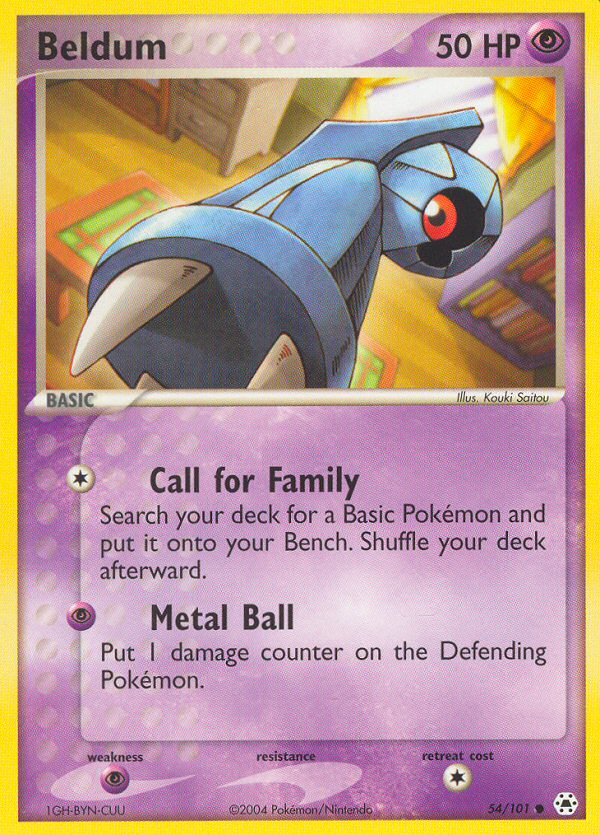 Beldum (54/101) [EX: Hidden Legends] 