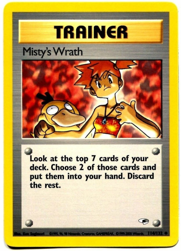 Misty's Wrath (114/132) [Gym Heroes Unlimited] 
