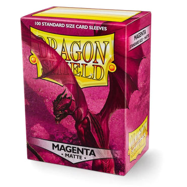 Dragon Shield | Matte Sleeves Magenta