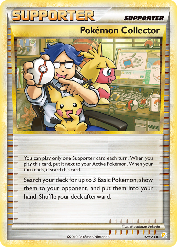 Pokemon Collector (97/123) [HeartGold &amp; SoulSilver: Base Set] 