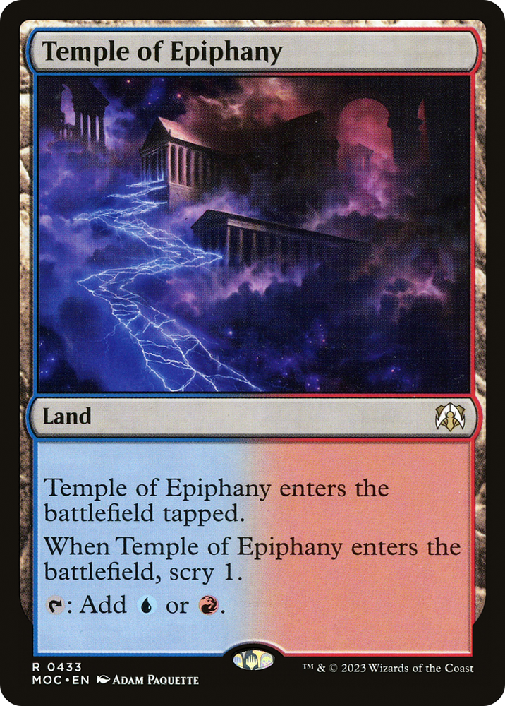 Temple of Epiphany [March of the Machine Commander] 