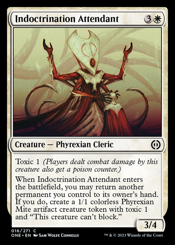 Indoctrination Attendant [Phyrexia: All Will Be One] 