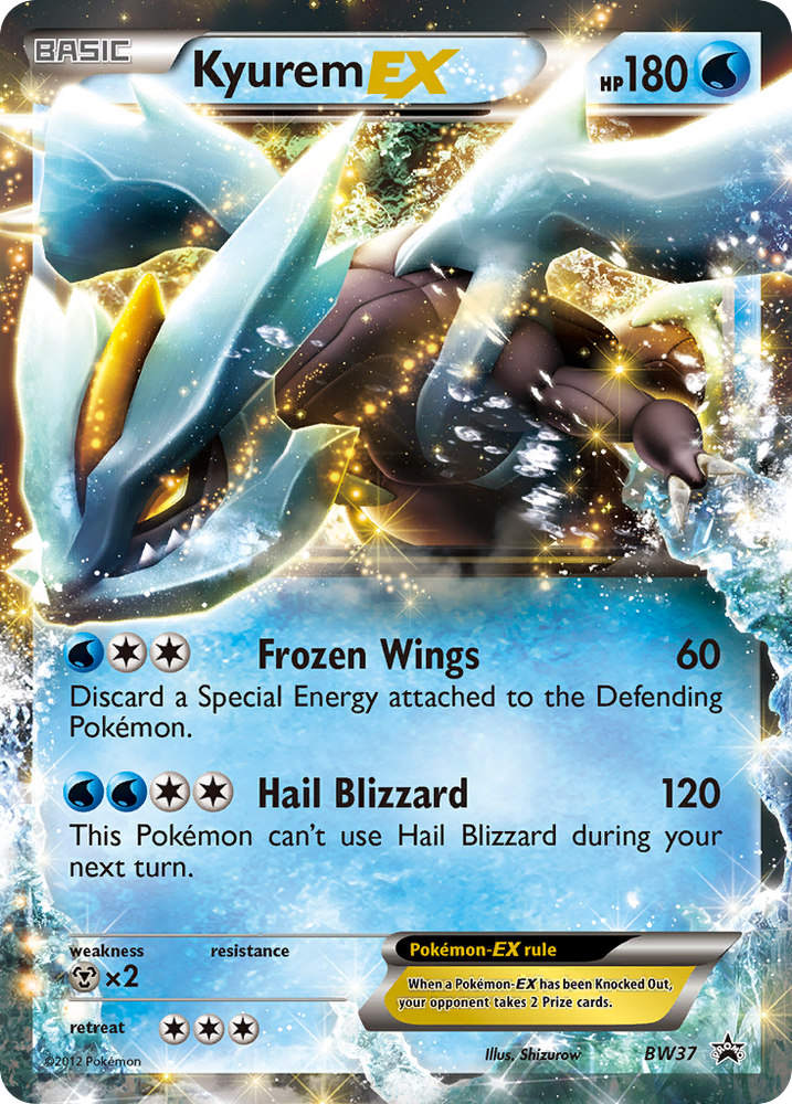 Kyurem EX (BW37) [Black &amp; White: Black Star Promos] 