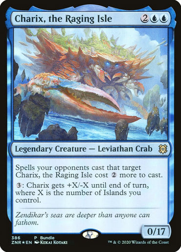 Charix, the Raging Isle (386) [Zendikar Rising Promos] 