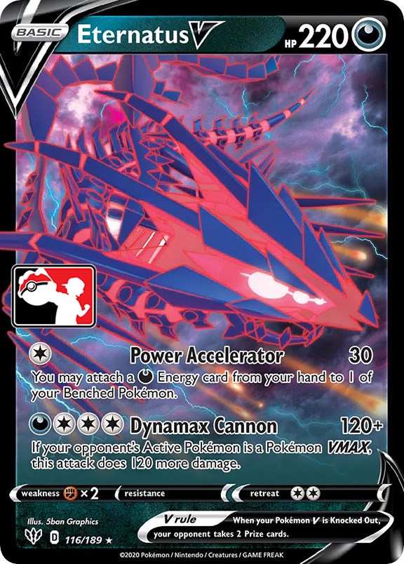 Eternatus V (116/189) [Prize Pack Series One] 