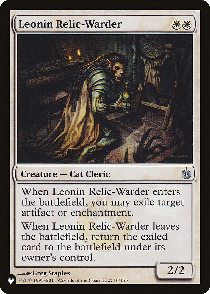 Leonin Relic-Warder (MBS) [The List] 