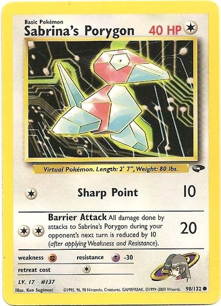 Sabrina's Porygon (98/132) [Gym Challenge Unlimited] 
